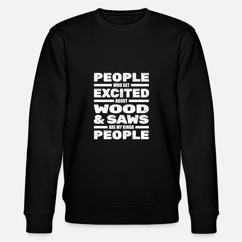 Carpenter Carpenter Carpenter - Stanley/Stella CHANGER Unisex Organic Sweatshirt - black