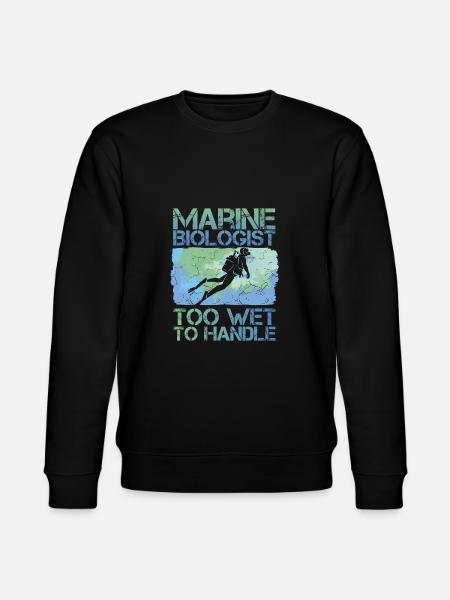 Marine biology - Stanley/Stella CHANGER Unisex Organic Sweatshirt - black