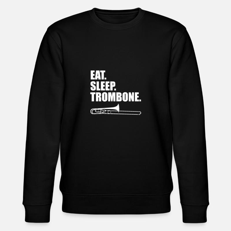 Posaune - Stanley/Stella Unisex Bio-Sweatshirt CHANGER  - Schwarz