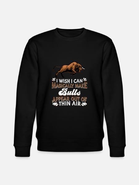 Stier Bulle - Stanley/Stella Unisex Bio-Sweatshirt CHANGER  - Schwarz