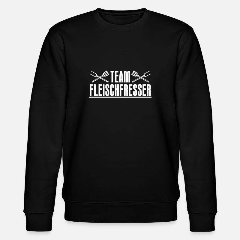Grill grill maître BBQ - Sweat bio CHANGER Stanley/Stella Unisexe - noir