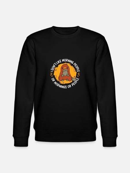 Schnabeltier Platypus - Stanley/Stella CHANGER Unisex Organic Sweatshirt - black