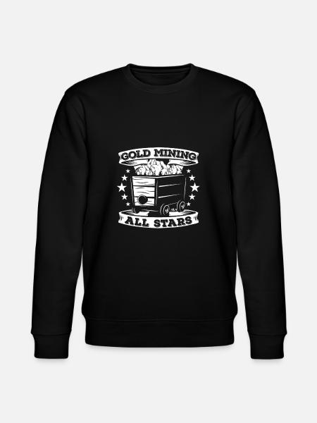 Gold Mining Gold Mine - Stanley/Stella CHANGER Unisex Organic Sweatshirt - black