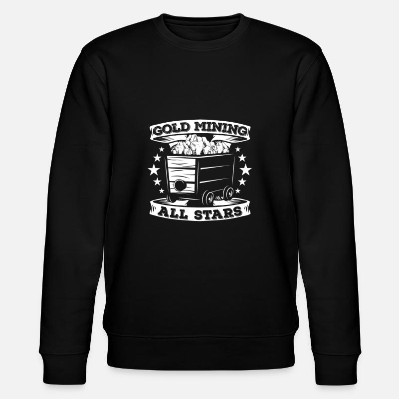 Mines d’or - Sweat bio CHANGER Stanley/Stella Unisexe - noir