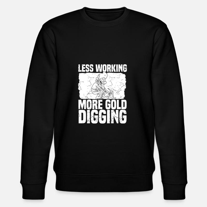 Mines d’or - Sweat bio CHANGER Stanley/Stella Unisexe - noir
