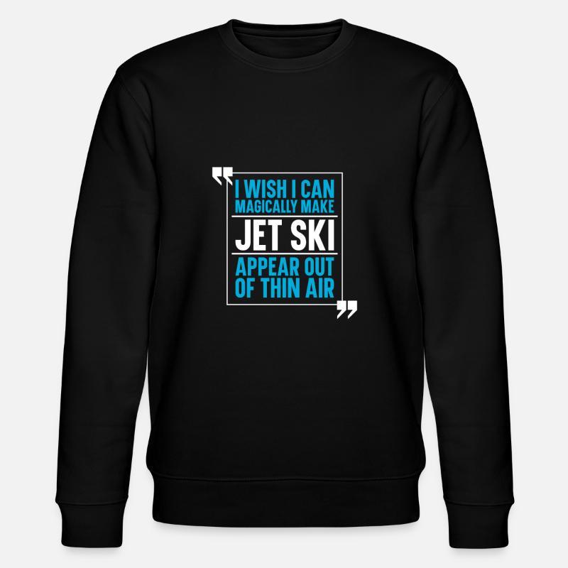 Jetski Jet Ski Motoneige - Sweat bio CHANGER Stanley/Stella Unisexe - noir