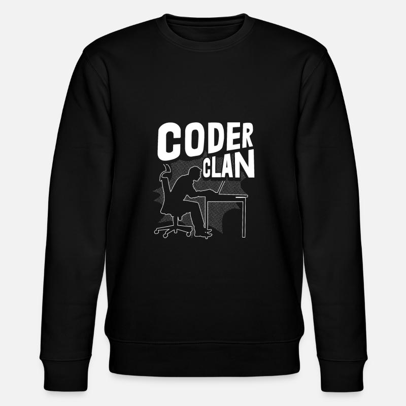 Programmierer Coder Software Entwickler - Stanley/Stella Unisex Bio-Sweatshirt CHANGER - Schwarz