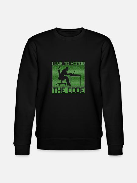 Programmer Coder Software Developer - Stanley/Stella CHANGER Unisex Organic Sweatshirt - black