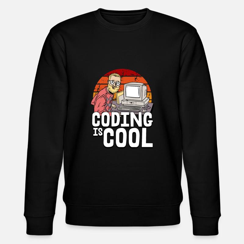 Programmierer Coder Software Entwickler - Stanley/Stella Unisex Bio-Sweatshirt CHANGER - Schwarz