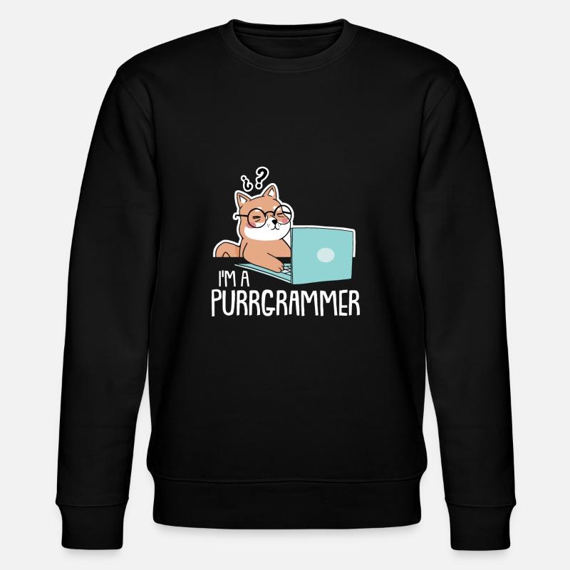 Programmierer Coder Software Entwickler - Stanley/Stella Unisex Bio-Sweatshirt CHANGER - Schwarz