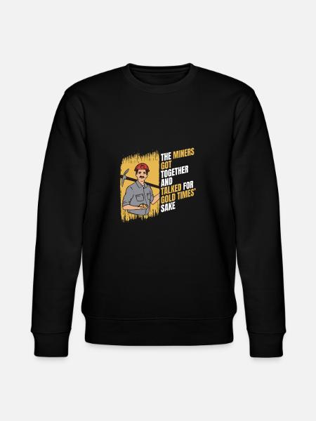Gold Mining Gold Mine - Stanley/Stella CHANGER Unisex Organic Sweatshirt - black