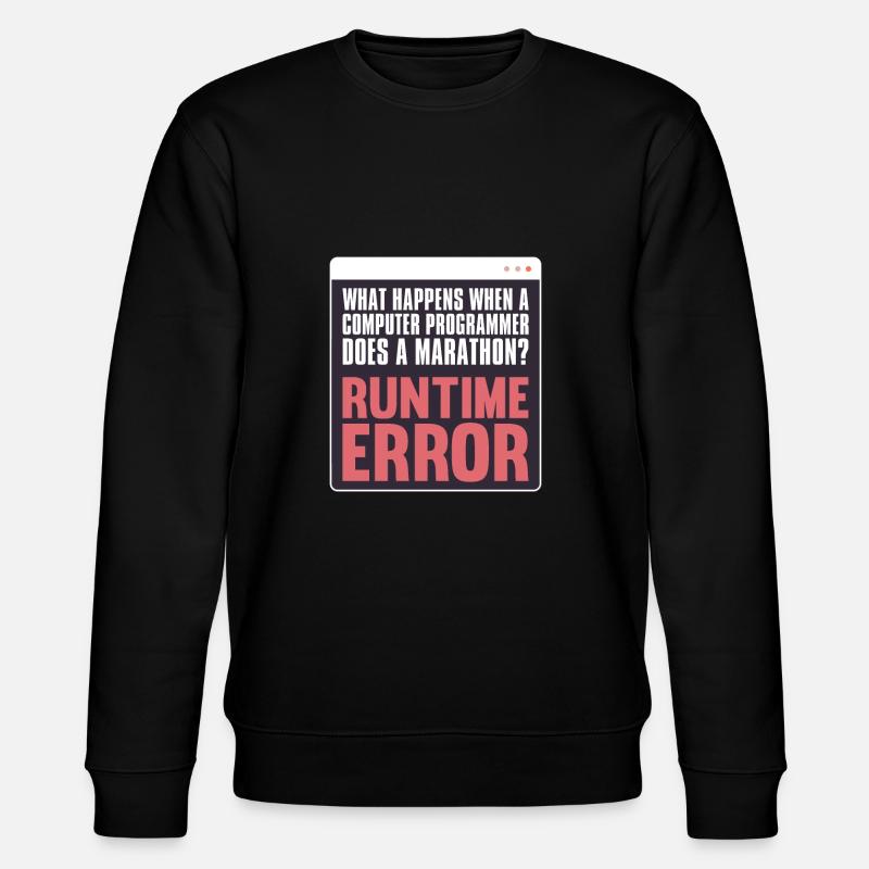 Programmer Coder Software Developer - Stanley/Stella CHANGER Unisex Organic Sweatshirt - black