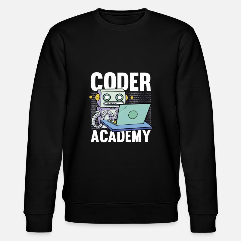 Programmer Coder Software Developer - Stanley/Stella CHANGER Unisex Organic Sweatshirt - black