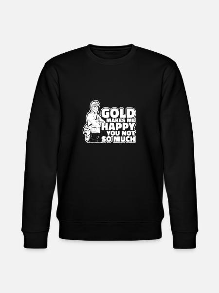 Gold Mining Gold Mine - Stanley/Stella CHANGER Unisex Organic Sweatshirt - black