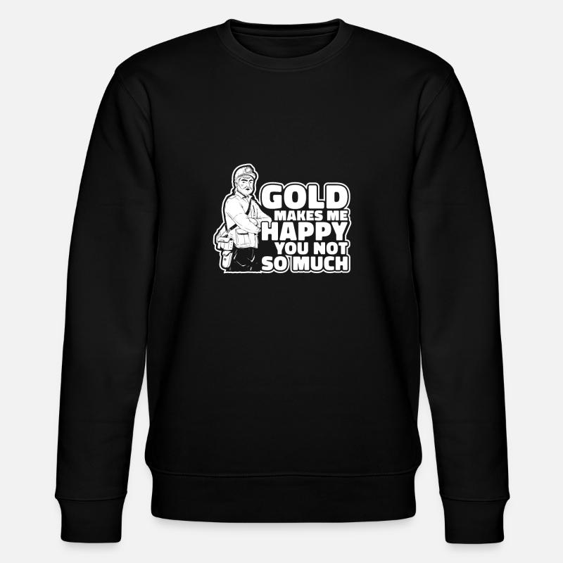 Mine d’or minière - Sweat bio CHANGER Stanley/Stella Unisexe - noir