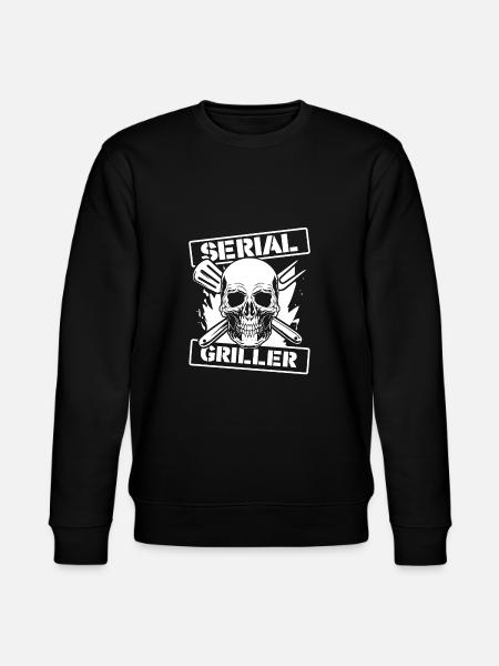 Grill grill master BBQ - Stanley/Stella CHANGER Unisex Organic Sweatshirt - black