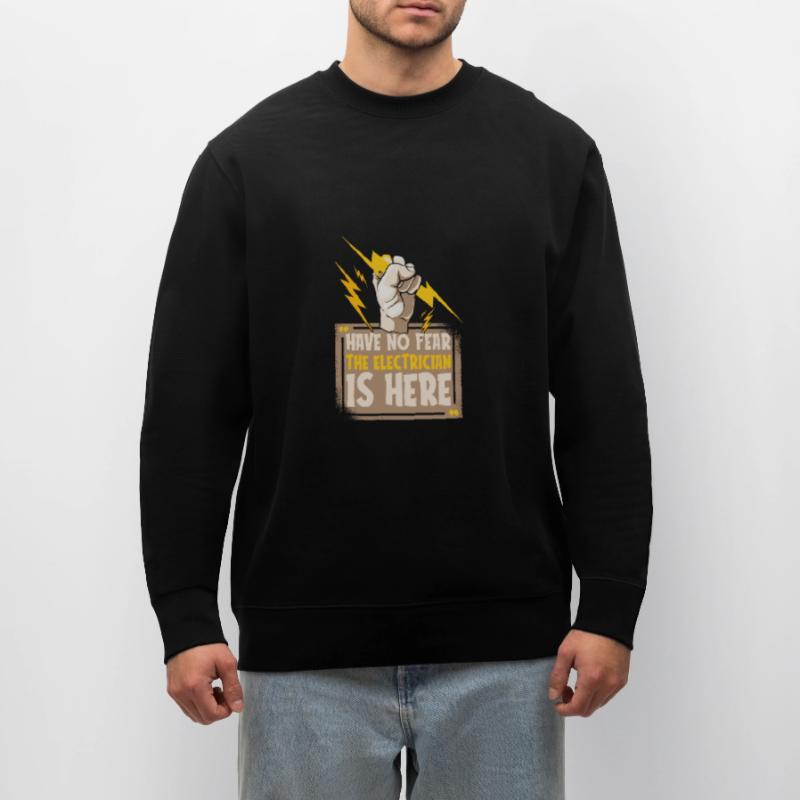 Electrician Electrical Engineer Electronics Technician Stanley/Stella CHANGER Unisex Organic Sweatshirt