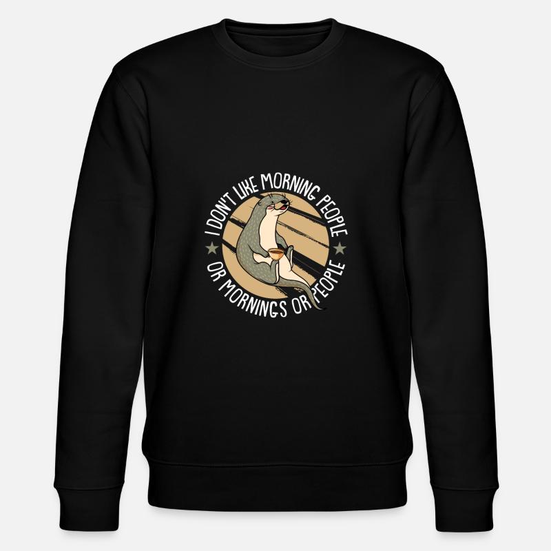 Loutre - Sweat bio CHANGER Stanley/Stella Unisexe - noir