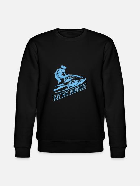 Jetski Jet Ski Snowmobile - Stanley/Stella CHANGER Unisex Organic Sweatshirt - black