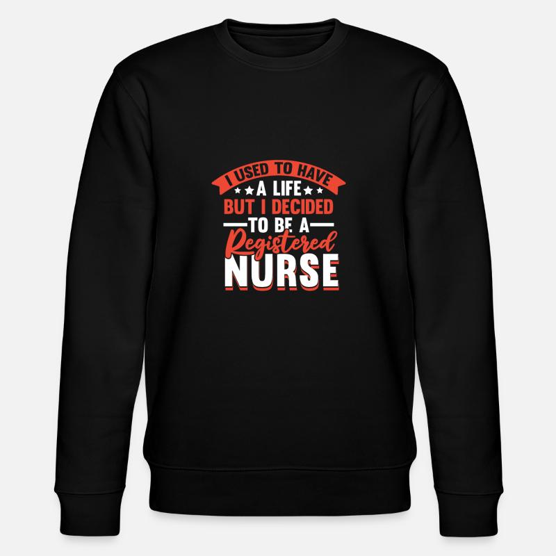 Infirmier - Sweat bio CHANGER Stanley/Stella Unisexe - noir