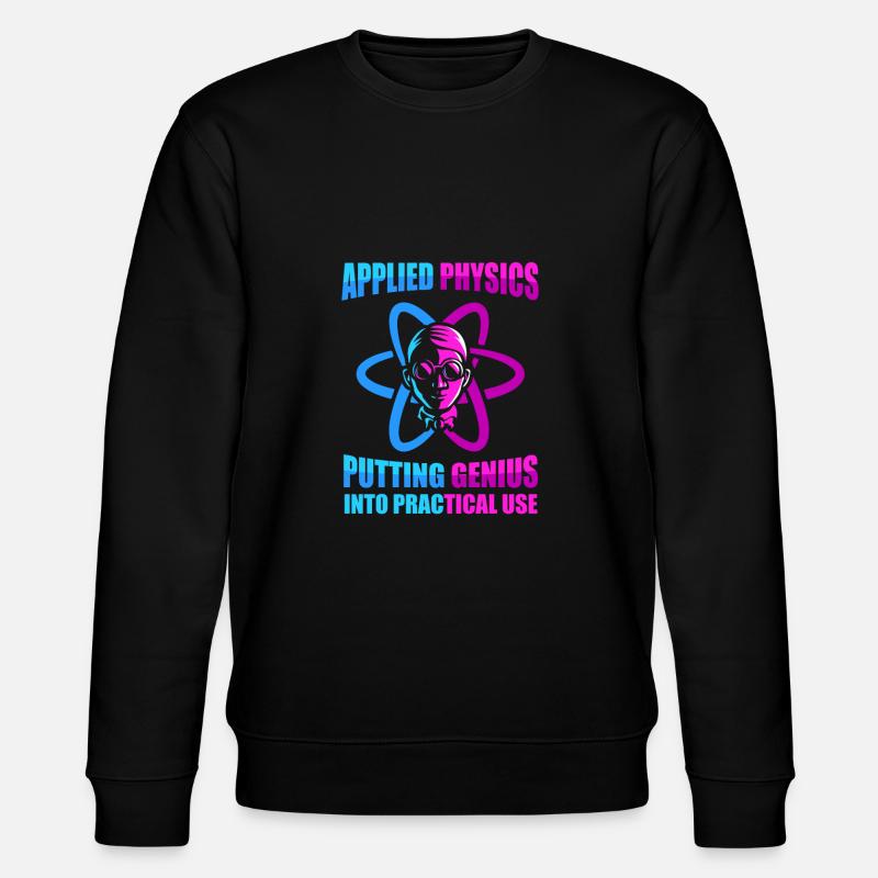 Physics Physicist - Stanley/Stella CHANGER Unisex Organic Sweatshirt - black