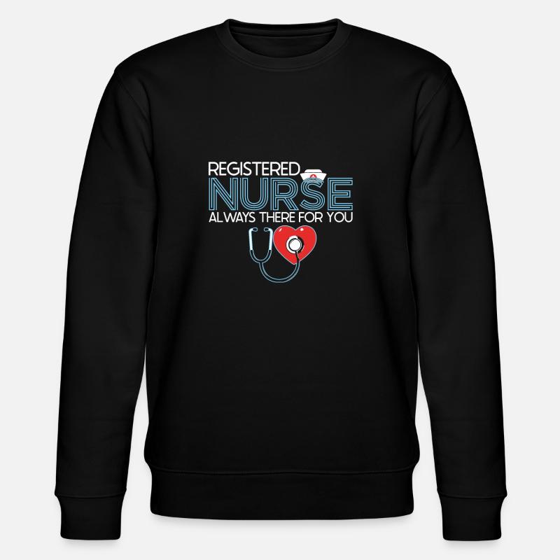 Krankenschwester - Stanley/Stella Unisex Bio-Sweatshirt CHANGER  - Schwarz