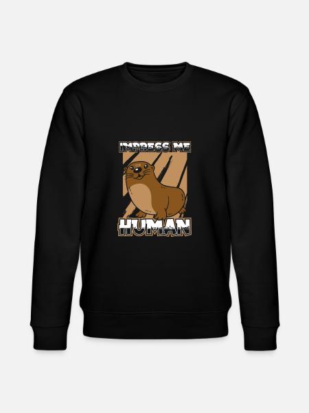 Otter - Stanley/Stella CHANGER Unisex Organic Sweatshirt - black