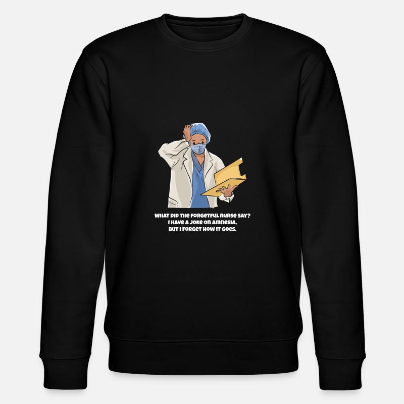 Infirmier - Sweat bio CHANGER Stanley/Stella Unisexe - noir