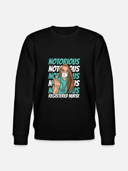 Krankenschwester - Stanley/Stella Unisex Bio-Sweatshirt CHANGER - Schwarz