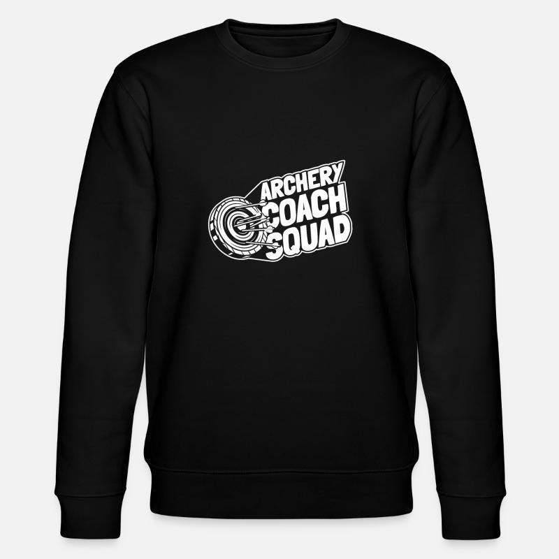 Archery Archery Archer - Stanley/Stella CHANGER Unisex Organic Sweatshirt - black