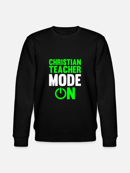 Teacher of Religion Religious Education - Stanley/Stella CHANGER Unisex Organic Sweatshirt - black