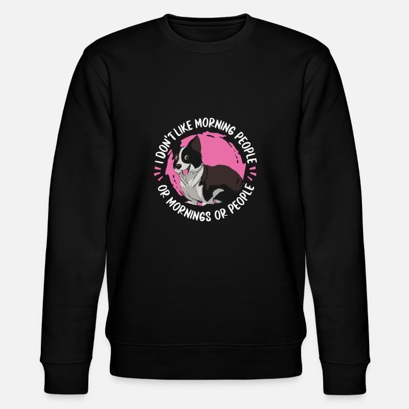 Border Collie - Sweat bio CHANGER Stanley/Stella Unisexe - noir