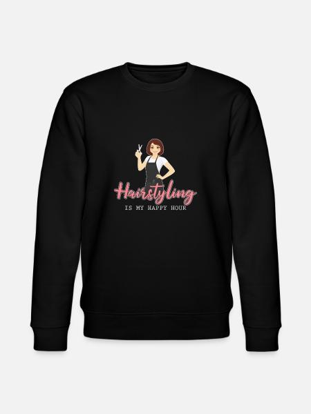 Coiffeur Coiffeur Fun - Sweat bio CHANGER Stanley/Stella Unisexe - noir