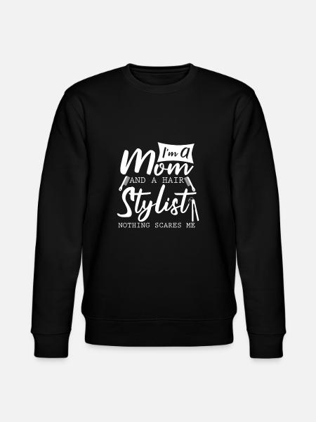 Coiffeuse Coiffeuse Maman - Sweat bio CHANGER Stanley/Stella Unisexe - noir
