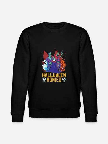 Halloween Vampire - Stanley/Stella CHANGER Unisex Organic Sweatshirt - black