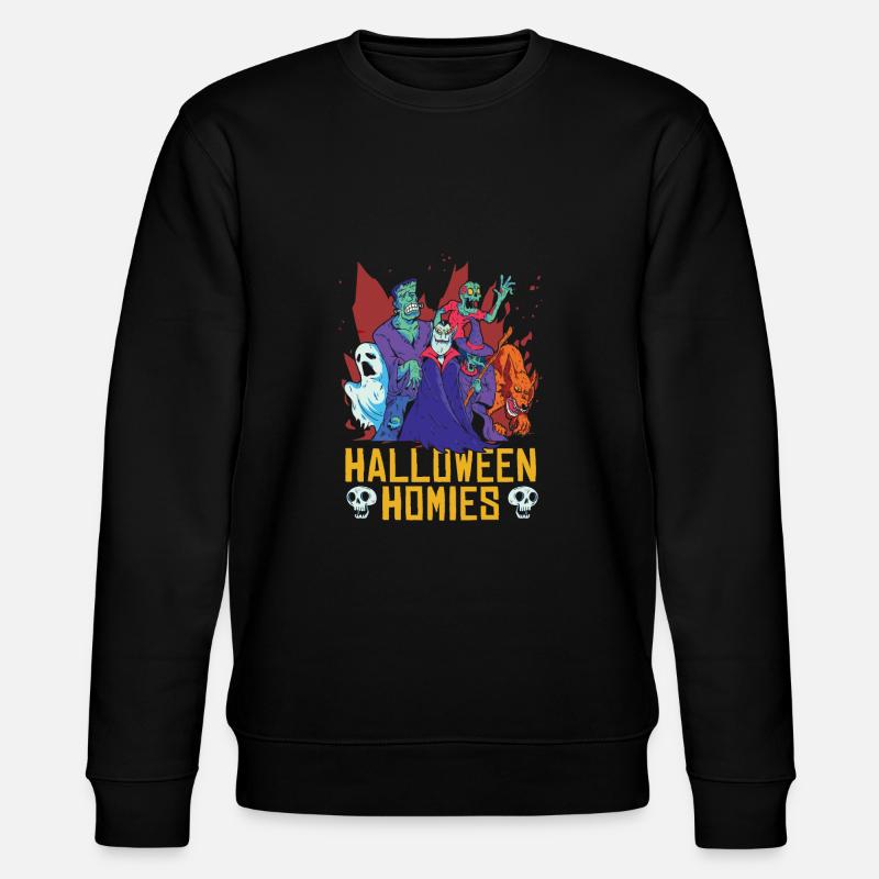 Vampire d’Halloween - Sweat bio CHANGER Stanley/Stella Unisexe - noir