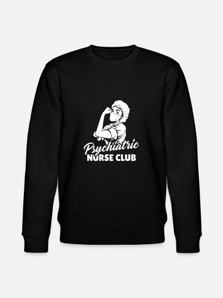 Nurse Psychiatry - Stanley/Stella CHANGER Unisex Organic Sweatshirt - black