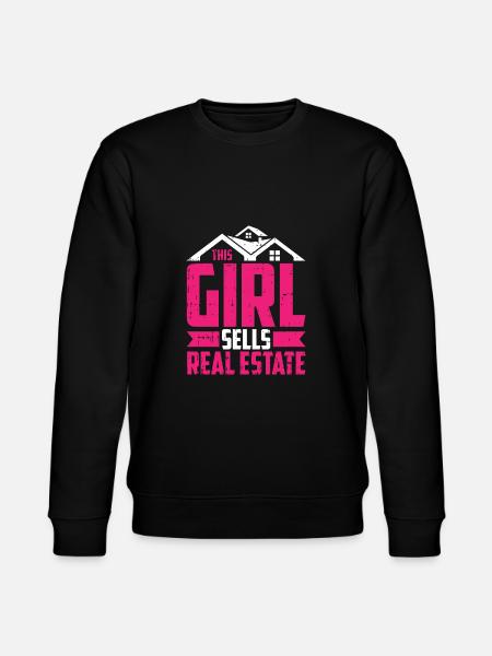 Agent immobilier Fille - Sweat bio CHANGER Stanley/Stella Unisexe - noir
