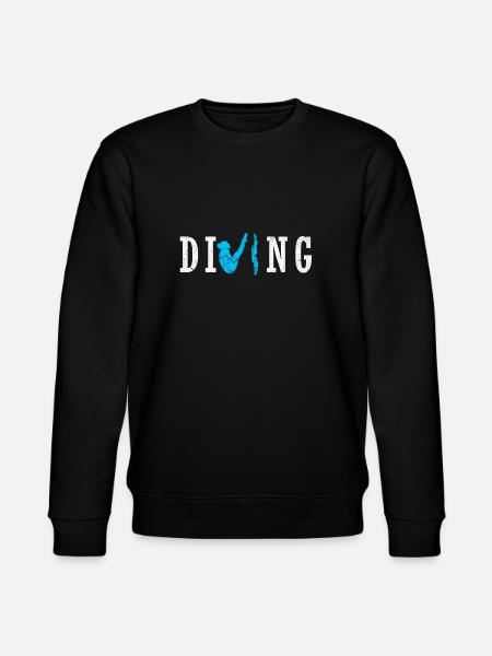 Diving Divers - Stanley/Stella CHANGER Unisex Organic Sweatshirt - black