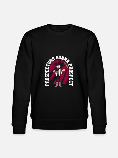 Prospectors Digging Treasure - Stanley/Stella CHANGER Unisex Organic Sweatshirt - black