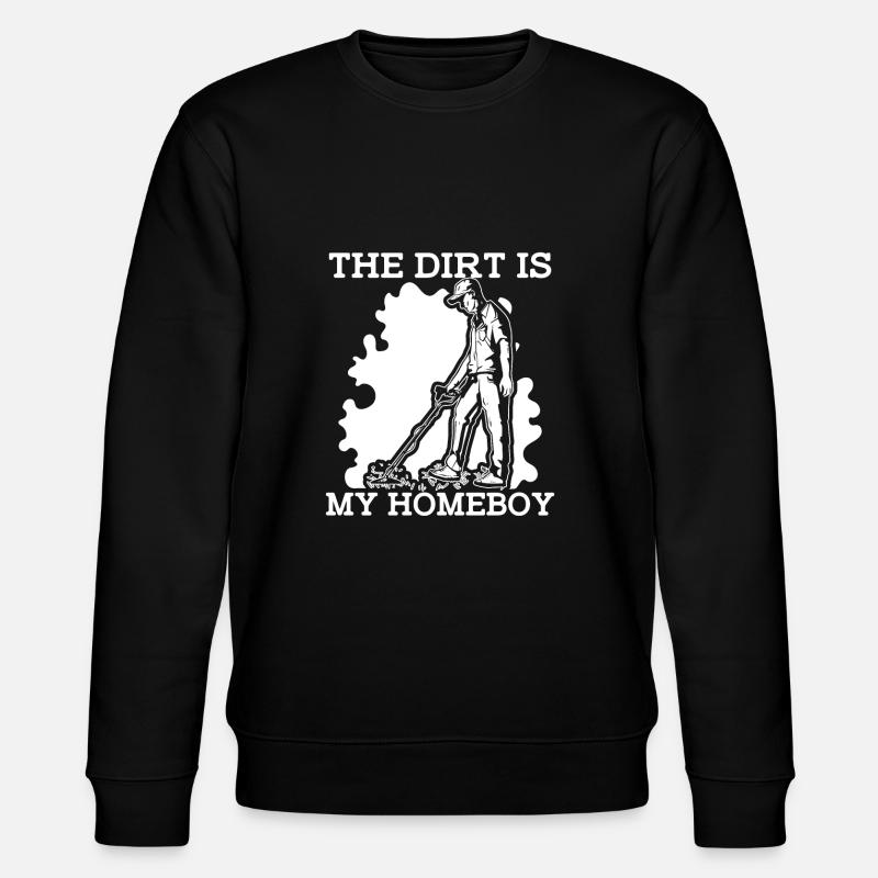 Prospectors Digging Treasure - Stanley/Stella CHANGER Unisex Organic Sweatshirt - black