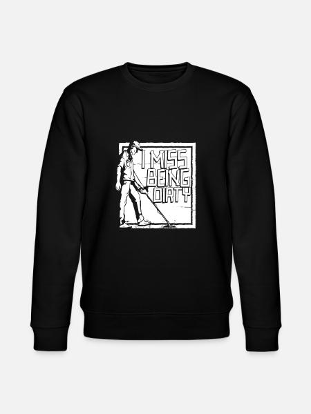 Prospectors Digging Treasure - Stanley/Stella CHANGER Unisex Organic Sweatshirt - black