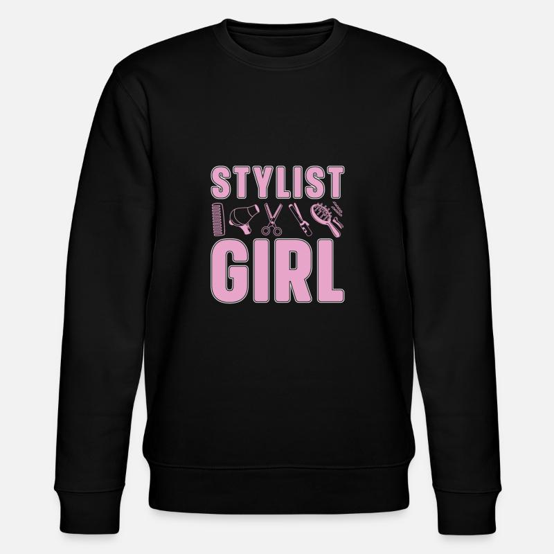 Friseur Hairstylist Friseur - Stanley/Stella Unisex Bio-Sweatshirt CHANGER  - Schwarz