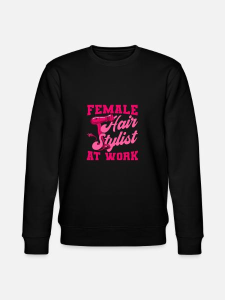 Coiffeur Coiffeur Sèche-cheveux Coiffeur - Sweat bio CHANGER Stanley/Stella Unisexe - noir