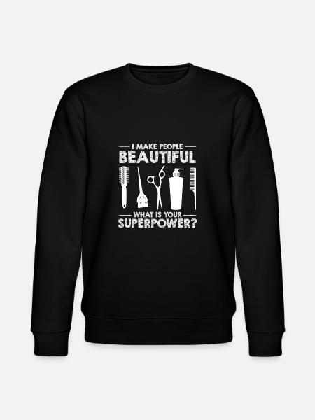 Coiffeur Coiffeur Coiffeur - Sweat bio CHANGER Stanley/Stella Unisexe - noir