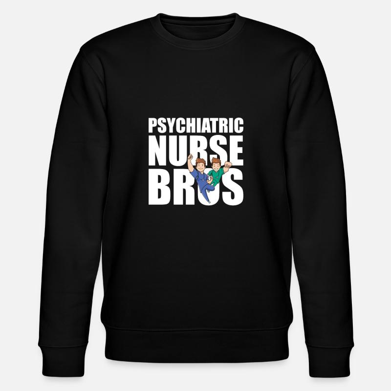 Nurse - Stanley/Stella CHANGER Unisex Organic Sweatshirt - black