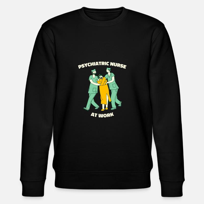 Infirmier - Sweat bio CHANGER Stanley/Stella Unisexe - noir