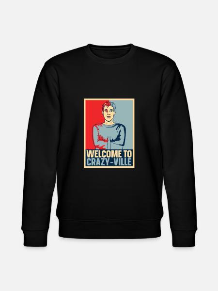 Krankenschwester - Stanley/Stella Unisex Bio-Sweatshirt CHANGER  - Schwarz