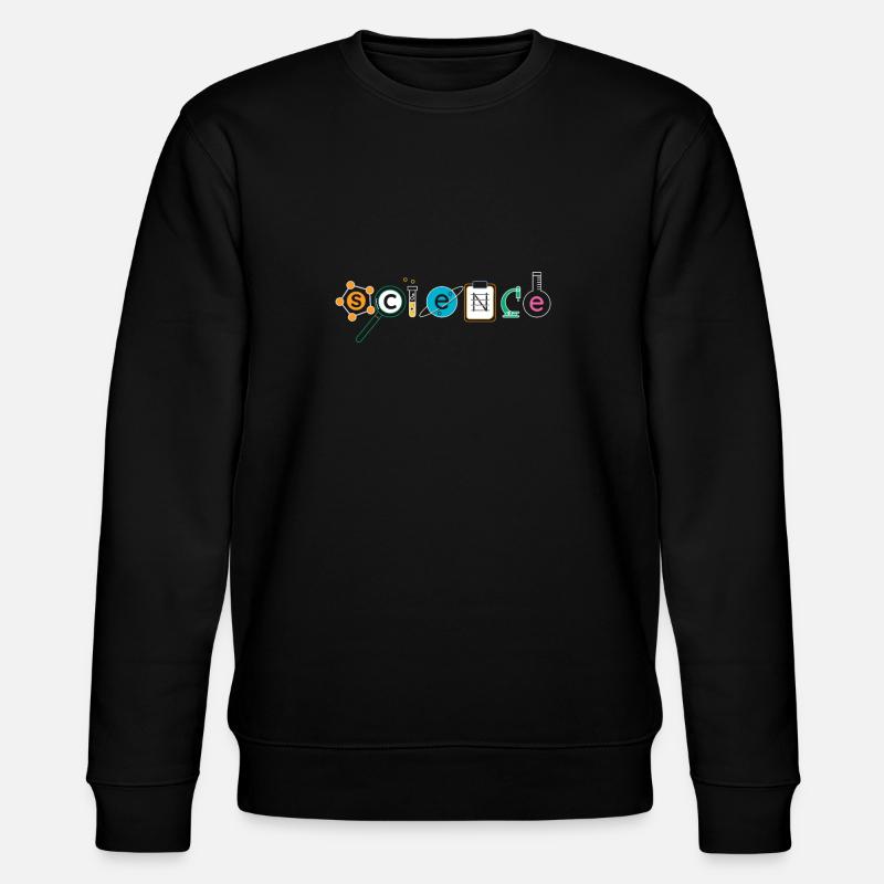 Physics Phyiker Nuclear Physics - Stanley/Stella CHANGER Unisex Organic Sweatshirt - black