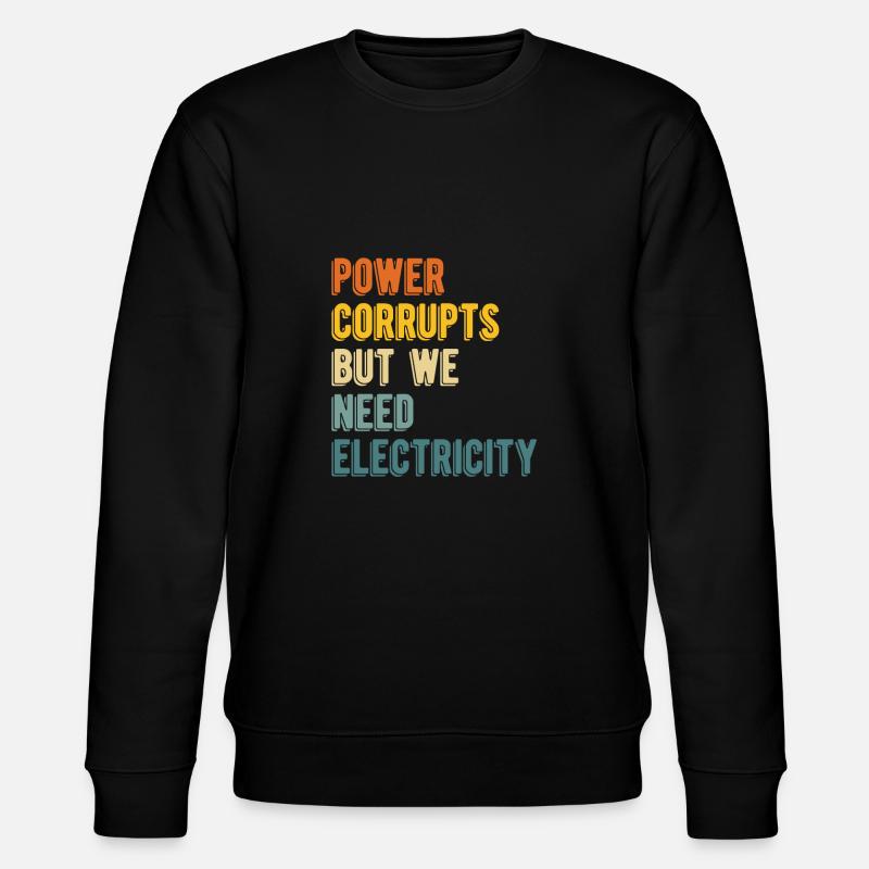 Physics Phyiker Nuclear Physics - Stanley/Stella CHANGER Unisex Organic Sweatshirt - black